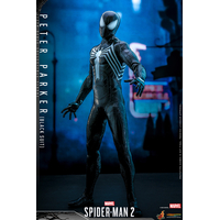 Marvel’s Spider-Man 2 Peter Parker (Costume Noir) Figurine Échelle 1:6 Hot Toys 912582 VGM56