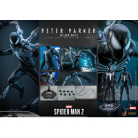 Marvel’s Spider-Man 2 Peter Parker (Costume Noir) Figurine Échelle 1:6 Hot Toys 912582 VGM56