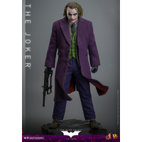 DC Le Joker Heath Ledger (Le Chevalier Noir) Figurine Échelle 1:6 Hot Toys 912587 DX32