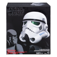 Star Wars The Black Series Rogue One: A Star Wars Story Imperial Stormtrooper Casque Électronique Hasbro B7097