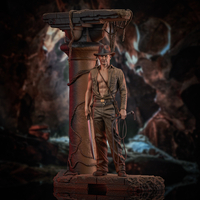Indiana Jones et le Temple Maudit - Indiana Jones Collection Premier Statue Gentle Giant 84937