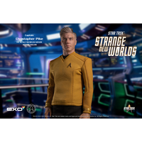 Star Trek: Strange New World - Capitaine Christopher Pike Figurine Échelle 1:6 EXO-6 (912867)