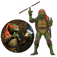 Teenage Mutant Ninja Turtles 1990 Movie Michelangelo 1:4 scale figure NECA 54054