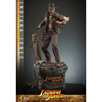 Indiana Jones and the Dial of Destiny - Indiana Jones (Deluxe Version) 1:6 Scale Figure Hot Toys 9124872 MMS717