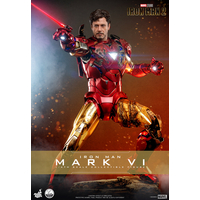 Marvel Iron Man 2 - Mark VI Figurine Échelle 1:4 Hot Toys 911852 QS025