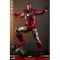 Marvel Iron Man 2 - Mark VI Figurine Échelle 1:4 Hot Toys 911852 QS025