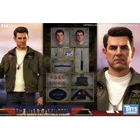 Pilote de US F14 Figurine de Collection Échelle 1:6 Shining Toys STC-F14