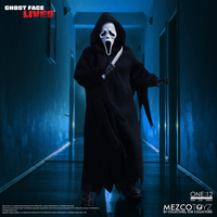 One:12 Collective Ghost Face Figurine Mezco Toyz 74009