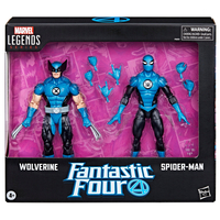 Marvel Legends Series Wolverine et Spider-Man Ensemble de 2 figurines échelle 6 pouces Hasbro F9051