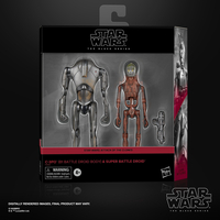 Star Wars The Black Series Star Wars: L'Attaque des Clones Ensemble de 2 figurines échelle 6 pouces Hasbro F9222
