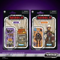 Star Wars The Vintage Collection Sabine Wren & Chopper (C1-10P) figurines échelle 3,75 pouces Hasbro G0244