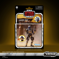 Star Wars The Vintage Collection Jango Fett (L'Attaque des Clones) figurine échelle 3,75 pouces Hasbro G0260