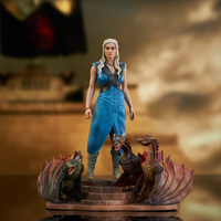 Le Trône de Fer Daenerys Targaryen Deluxe Gallery Diorama Diamond Select 84947