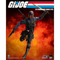 GI Joe Commando Snake Eyes 1:6 Scale Figure Threezero 3Z05500W0 913188