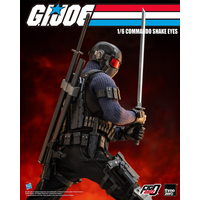 GI Joe Commando Snake Eyes 1:6 Scale Figure Threezero 3Z05500W0 913188