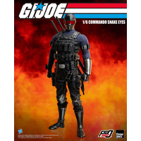 GI Joe Commando Snake Eyes Figurine Échelle 1:6 Threezero 3Z05500W0 913188