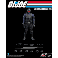 GI Joe Commando Snake Eyes 1:6 Scale Figure Threezero 3Z05500W0 913188