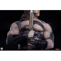 Conan Statue Échelle 1:2 Série Élite Édition Peinture de Guerre Arnold Schwarzenegger PCS 9131892