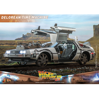 Back to the Future III - DeLorean Time Machine 1:6 Scale Figure Accessory Hot Toys 913042 MMS738