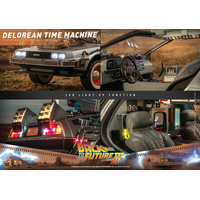 Back to the Future III - DeLorean Time Machine 1:6 Scale Figure Accessory Hot Toys 913042 MMS738
