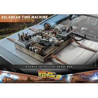 Back to the Future III - DeLorean Time Machine 1:6 Scale Figure Accessory Hot Toys 913042 MMS738