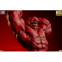 Marvel Red Hulk: Thunderbolt Ross Premium Format Figure Sideshow Collectibles 3008663