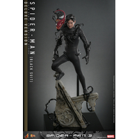 Marvel Spider-Man 3 Spider-Man (Costume Noir) Version de Luxe (Tobey Maguire) Figurine Échelle 1:6 Hot Toys 9127682