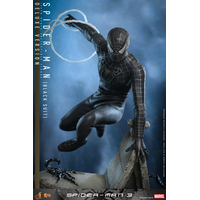 Marvel Spider-Man 3 Spider-Man (Costume Noir) Version de Luxe (Tobey Maguire) Figurine Échelle 1:6 Hot Toys 9127682