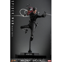 Marvel Spider-Man 3 Spider-Man (Costume Noir) (Tobey Maguire) Figurine Échelle 1:6 Hot Toys 912768 MMS727