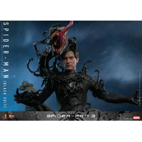 Marvel Spider-Man 3 Spider-Man (Costume Noir) (Tobey Maguire) Figurine Échelle 1:6 Hot Toys 912768 MMS727