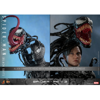 Marvel Spider-Man 3 Spider-Man (Costume Noir) (Tobey Maguire) Figurine Échelle 1:6 Hot Toys 912768 MMS727