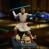 Star Wars: The Clone Wars - General Obi-Wan Kenobi Deluxe Gallery Statue Gentle Giant 85282