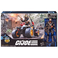 GI Joe Classified Series Tiger Force Wreckage & Tiger Paw ATV 6-inch scale action figure Hasbro #137 (F9435)