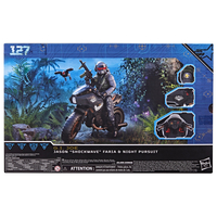 GI Joe Classified Series Night Force Jason « Shockwave » Faria et Night Pursuit Cycle Hasbro #127 (F9437)