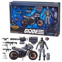 GI Joe Classified Series Night Force Jason « Shockwave » Faria et Night Pursuit Cycle Hasbro #127 (F9437)