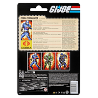 GI Joe Classified Series Retro Cardback Cobra Commander figurine échelle 6 pouces Hasbro F9677