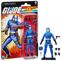 GI Joe Classified Series Retro Cardback Cobra Commander 6-inch scale action figure Hasbro F9677