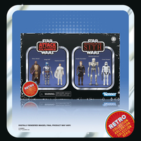 Star Wars Retro Collection Star Wars Episode II & Episode III Multipack 3,75-inch scale action figures Hasbro G0371