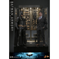 DC Batman Armory with Bruce Wayne (2_0) The Dark Knight 1:6 Scale Collectible Set Hot Toys 913435