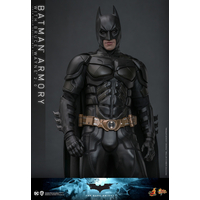 DC Batman Armory with Bruce Wayne (2_0) The Dark Knight 1:6 Scale Collectible Set Hot Toys 913435