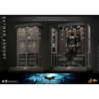 DC Batman Armory with Bruce Wayne (2_0) The Dark Knight 1:6 Scale Collectible Set Hot Toys 913435