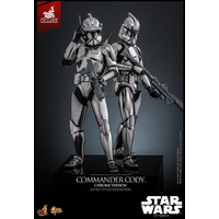 Star Wars Commander Cody (CHROME VERSION) Exclusive 1:6 Scale Collectible Figure Hot Toys 913142 MMS734