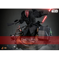 Star Wars Episode I: The Phantom Menace - Darth Maul with Sith Speeder 1:6 Scale Figure Set Hot Toys 9133632 MMS749