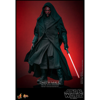 Star Wars Episode I: The Phantom Menace - Darth Maul with Sith Speeder 1:6 Scale Figure Set Hot Toys 9133632 MMS749