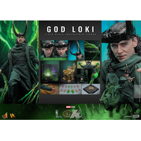 Marvel God Loki (Season 2) 1:6 Scale Figure Hot Toys 913301 DX40