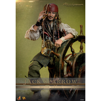 Pirates des Caraïbes: Les morts ne racontent pas d'histoires - Jack Sparrow (VERSION DE LUXE) figurine échelle 1:6 Hot Toys 9132382