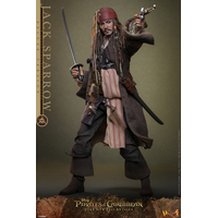 Pirates of the Caribbean: Dead Men Tell No Tales - Jack Sparrow (DELUXE VERSION) 1:6 scale figure Hot Toys 9132382 DX38