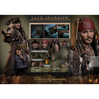 Pirates of the Caribbean: Dead Men Tell No Tales - Jack Sparrow (DELUXE VERSION) 1:6 scale figure Hot Toys 9132382 DX38