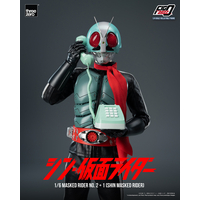 Kamen Rider - Masked Rider No.2+1 (SHIN MASKED RIDER) Figurine Échelle 1:6 Threezero 913352