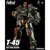 Fallout T-45 Hot Rod Shark Power Armor 1:6 Scale Figure Threezero 913294